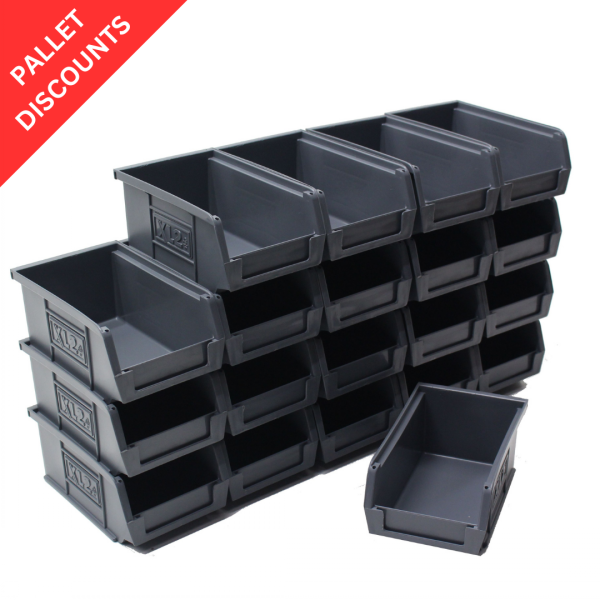 Plastic Parts Bins Economy Size 2 (XL2) 3JC